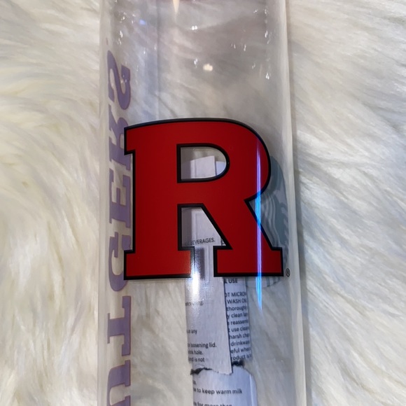 Starbucks Rutgers College Campus 24oz Reusable Water Bottle Collection - Picture 2 of 8
